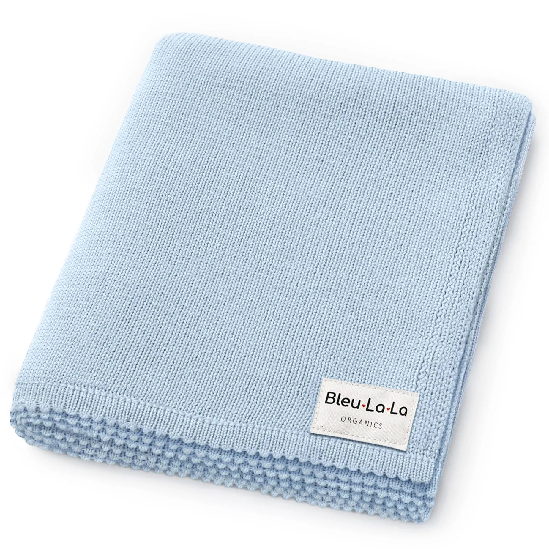 100% Organic Luxe Baby Blanket  : Milk Chocolate