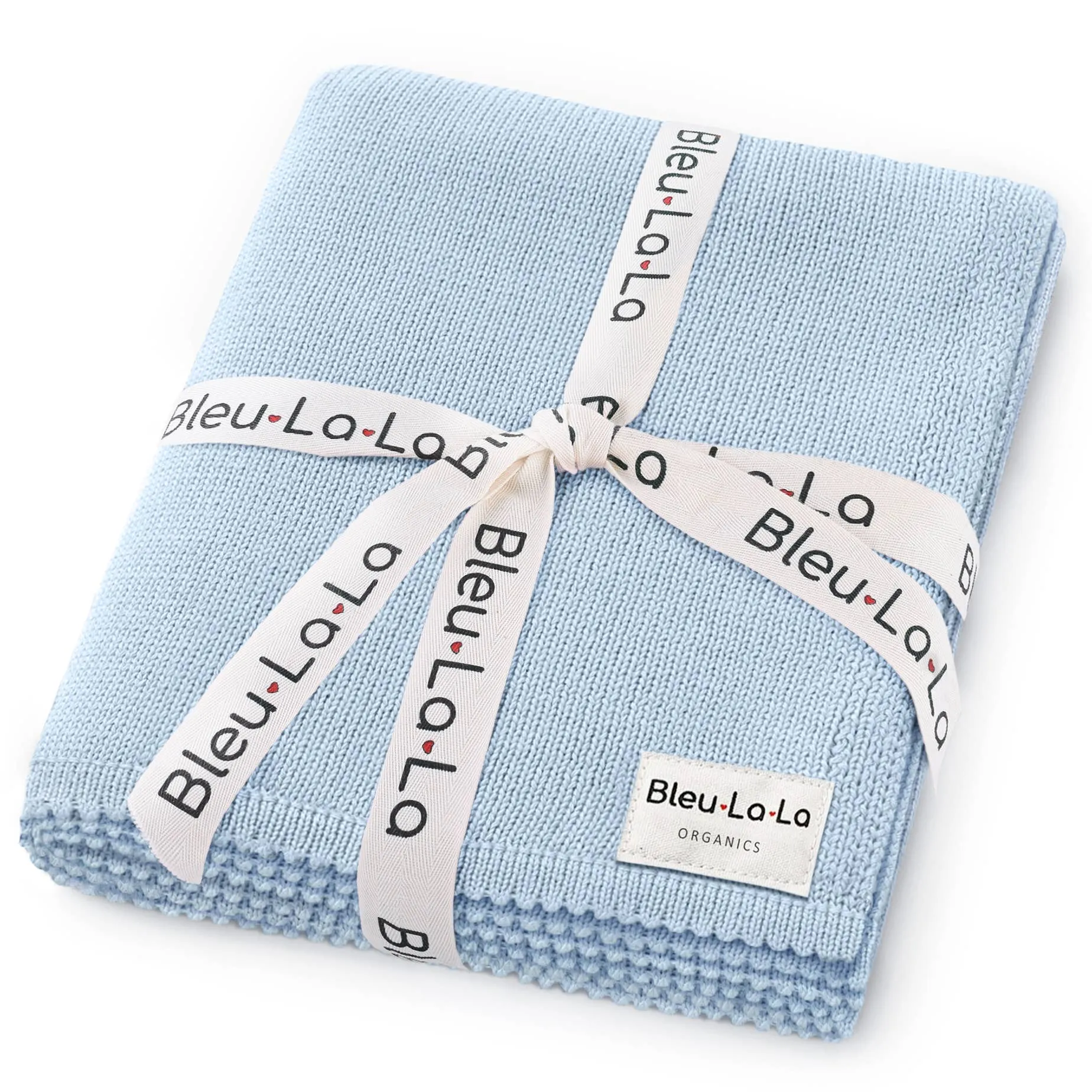 100% Organic Luxe Baby Blanket  : Milk Chocolate
