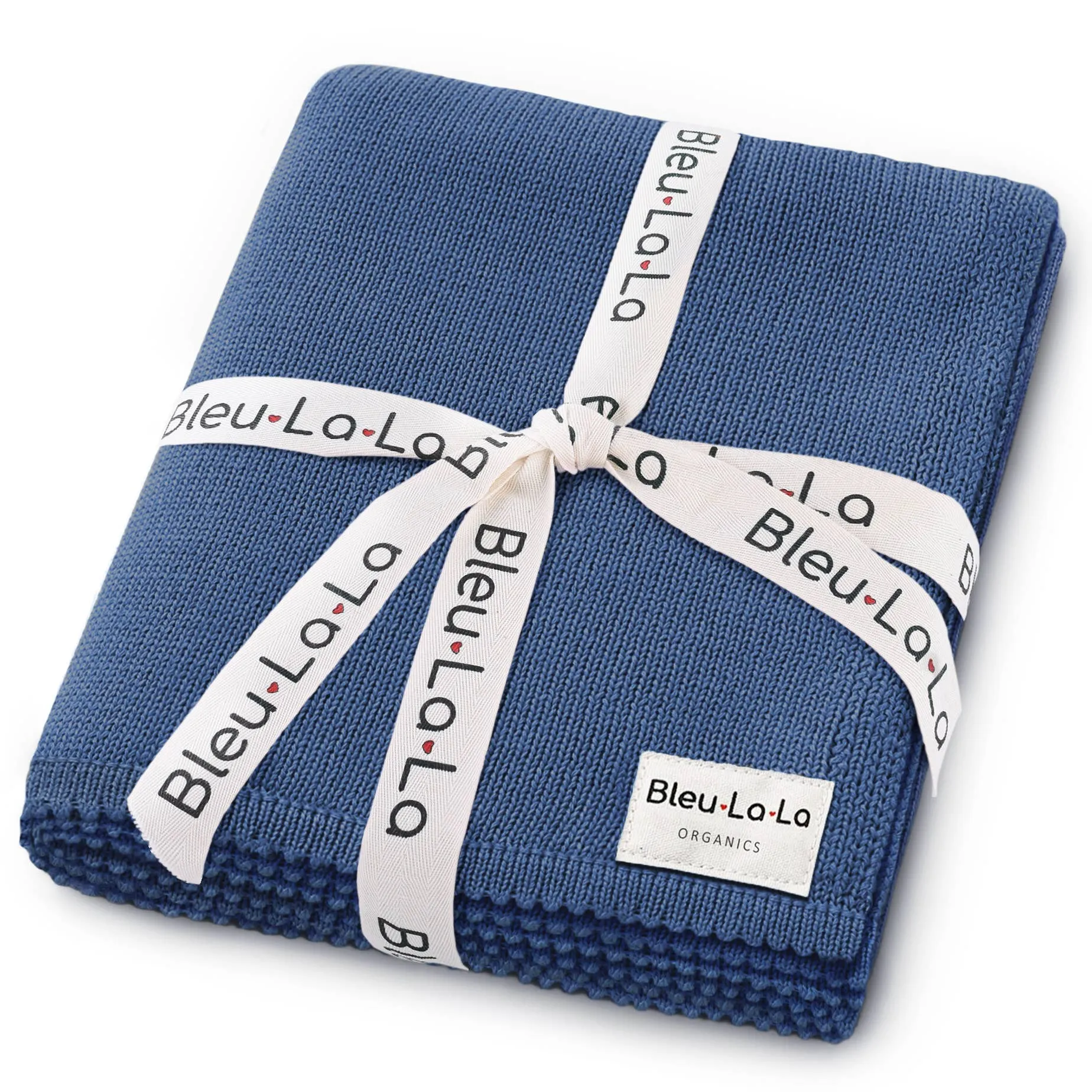 100% Organic Luxe Baby Blanket  : Milk Chocolate