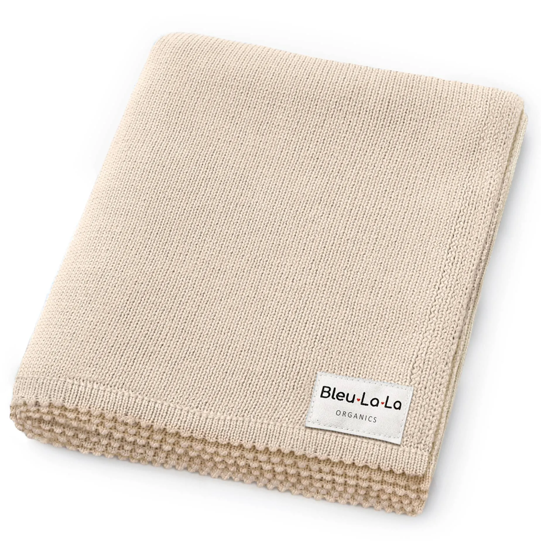100% Organic Luxe Baby Blanket  : Milk Chocolate