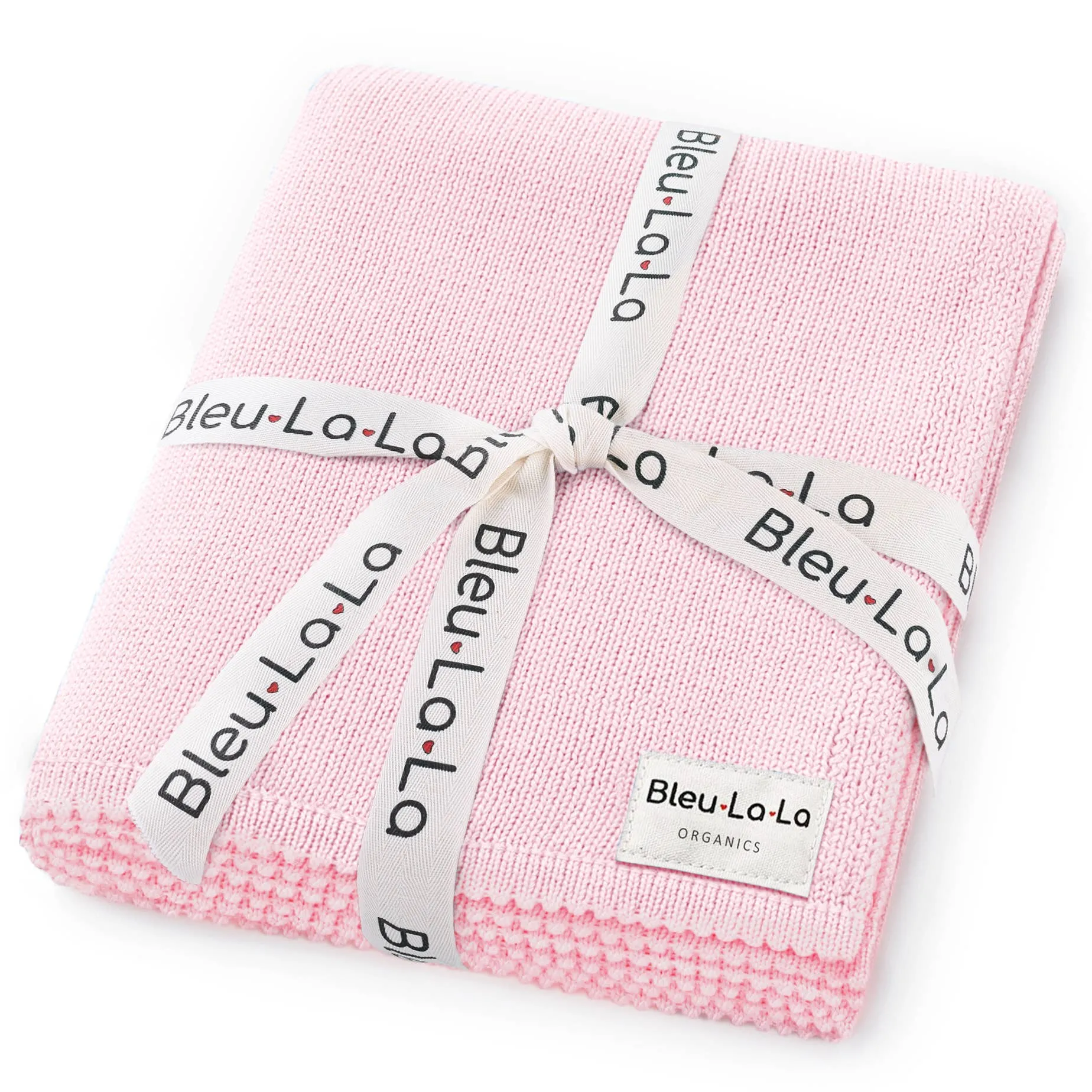 100% Organic Luxe Baby Blanket  : Milk Chocolate