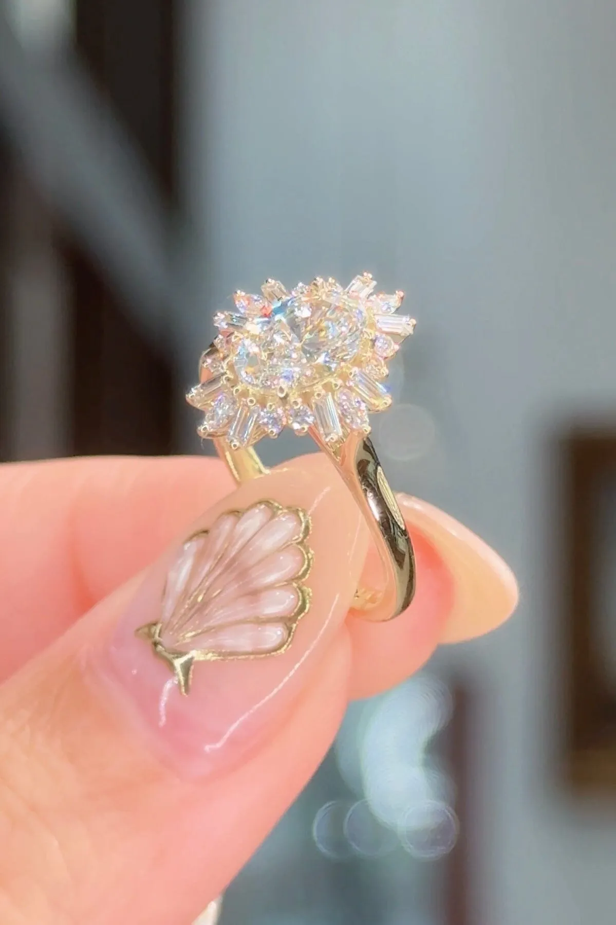 1.02ct F-VS1 Oval Lab Diamond Sunnie