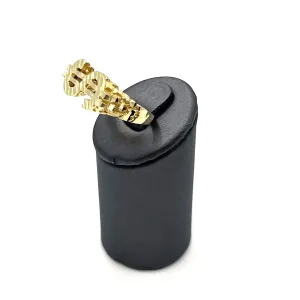 10KT DOLLAR SIGN RING