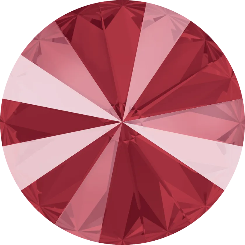 1122 Swarovski Rivoli Chaton & Round Stones, Crystal Royal Red (001 L107S)