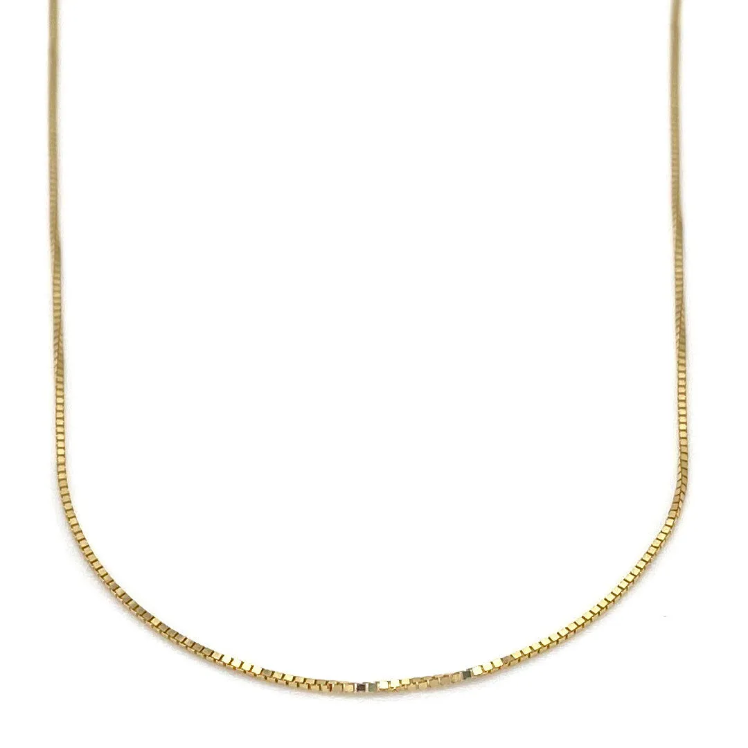 14k Box Fine Chain