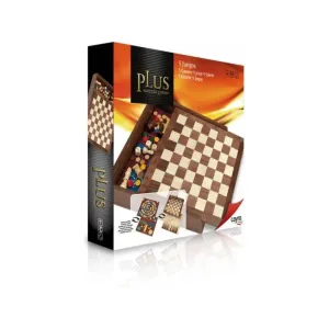 5 Games Wooden Set