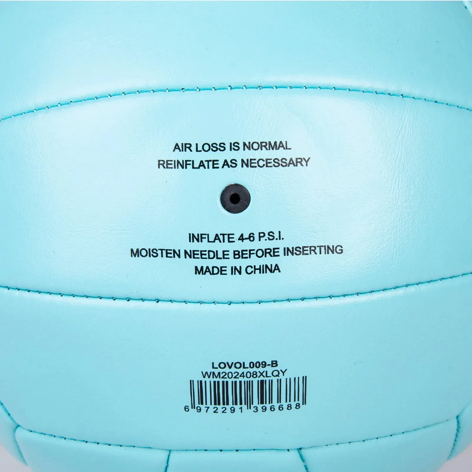 (6 Pack)  Size 5 Premium Soft Volleyball, Blue