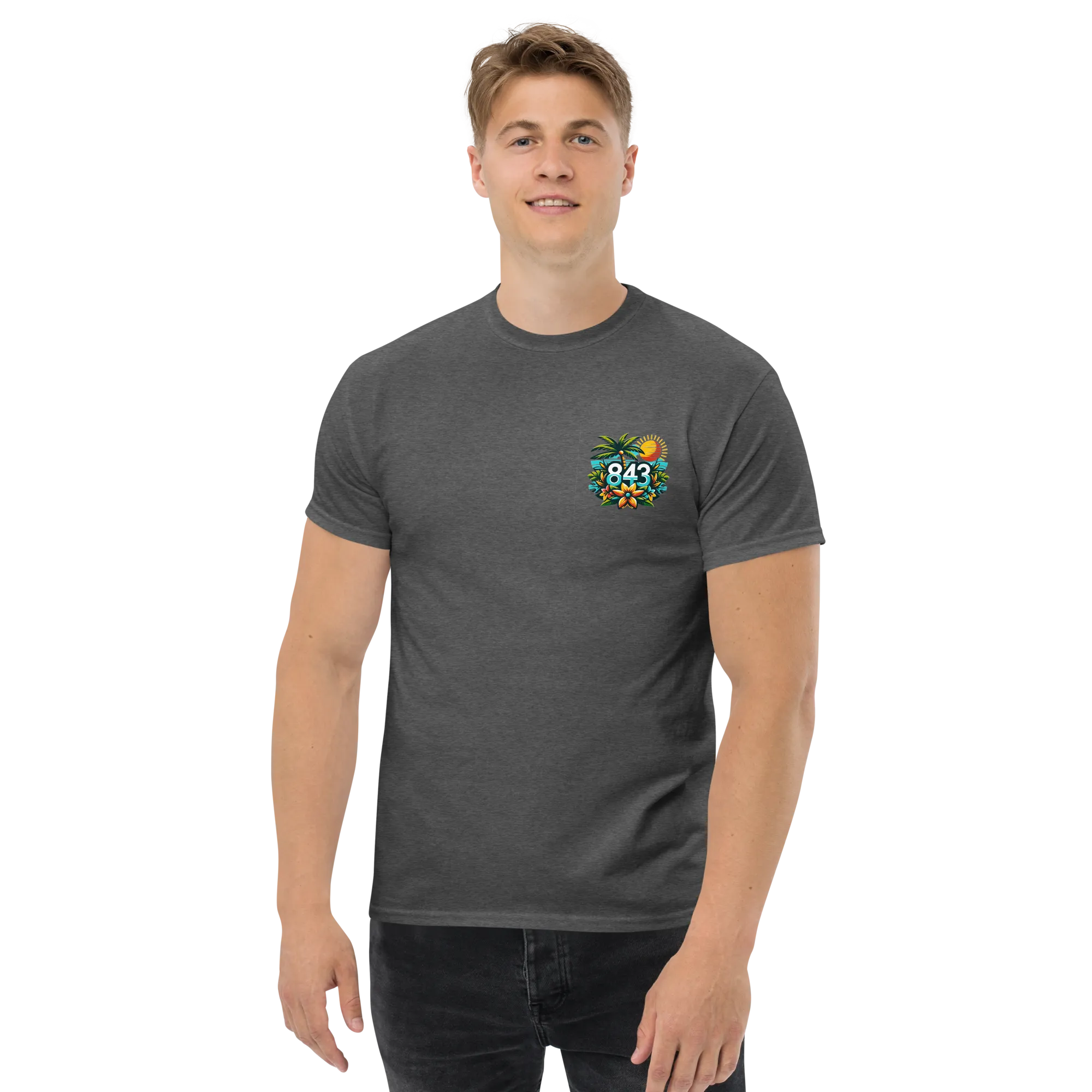 843 Little River Beer Flows Men's classic tee