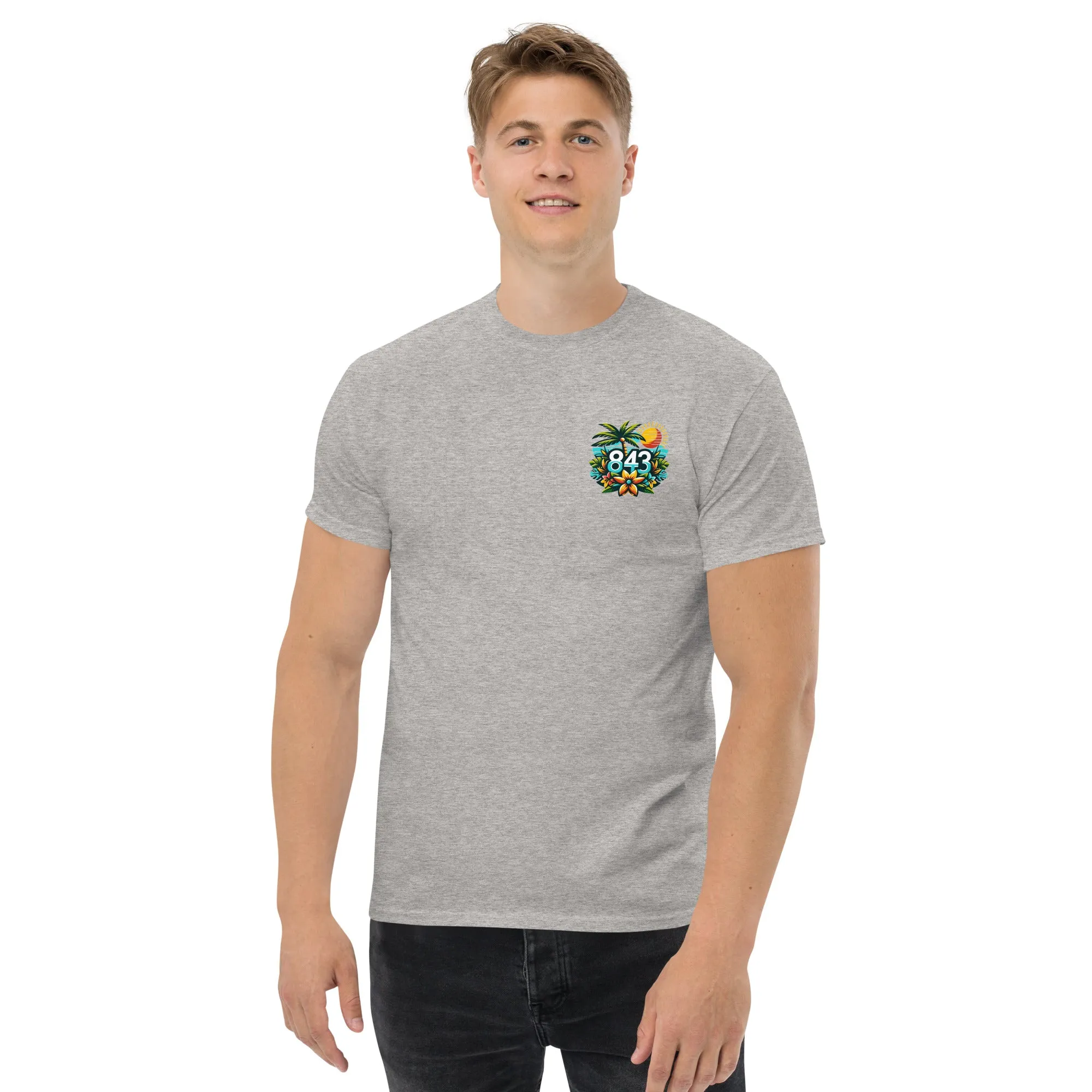 843 Little River Beer Flows Men's classic tee