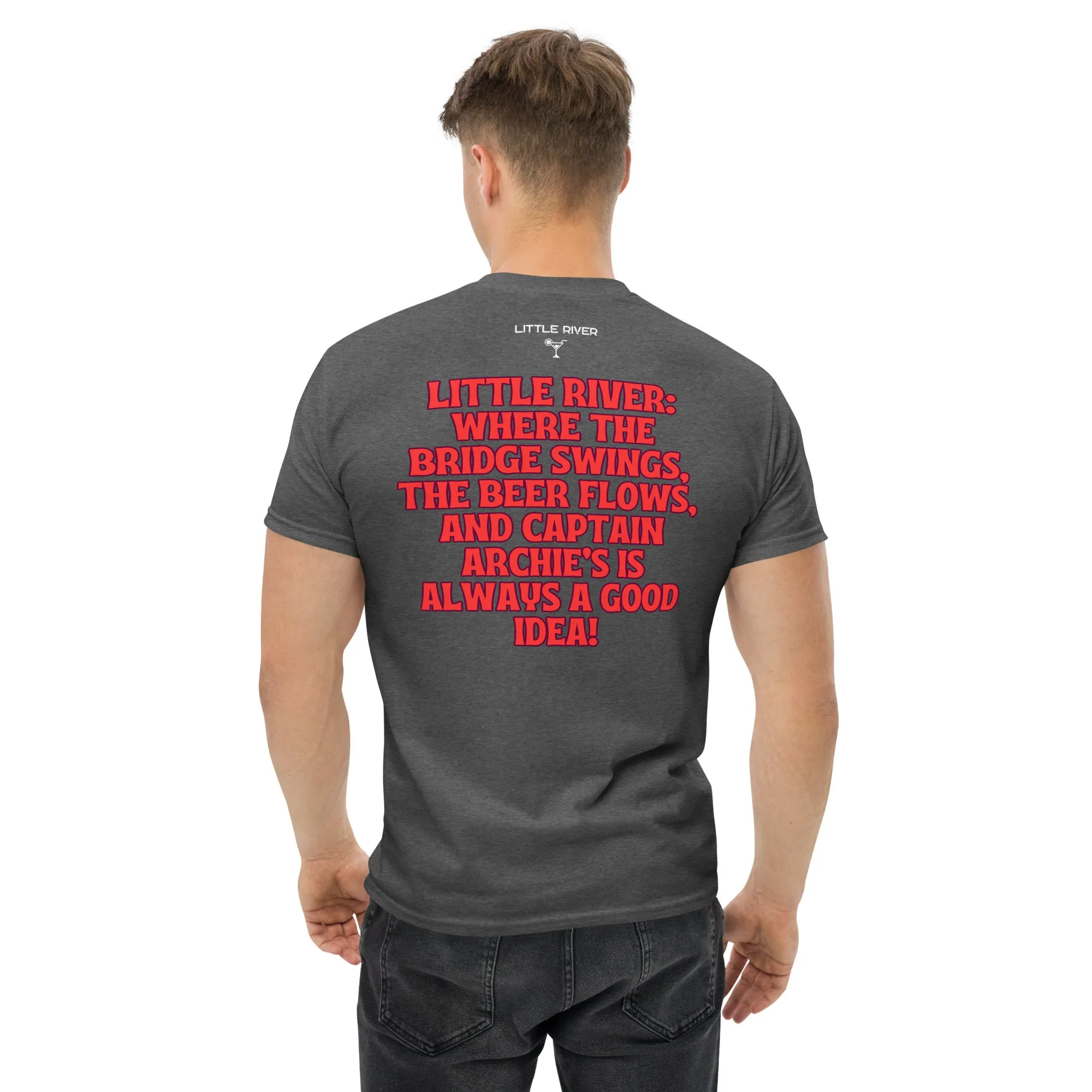 843 Little River Beer Flows Men's classic tee
