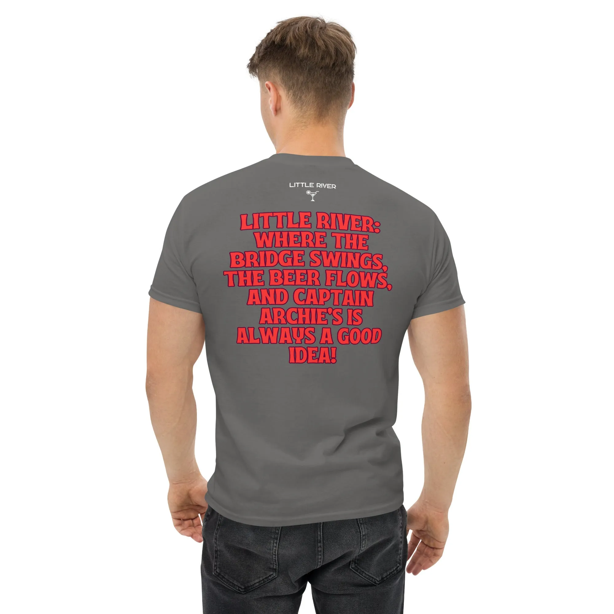 843 Little River Beer Flows Men's classic tee