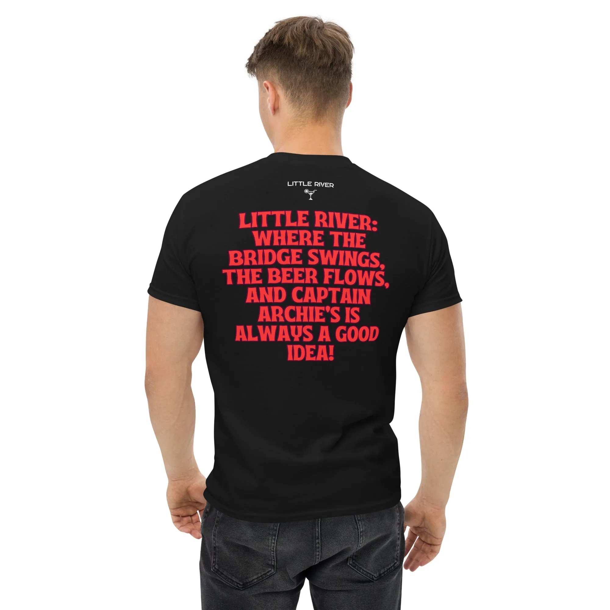 843 Little River Beer Flows Men's classic tee