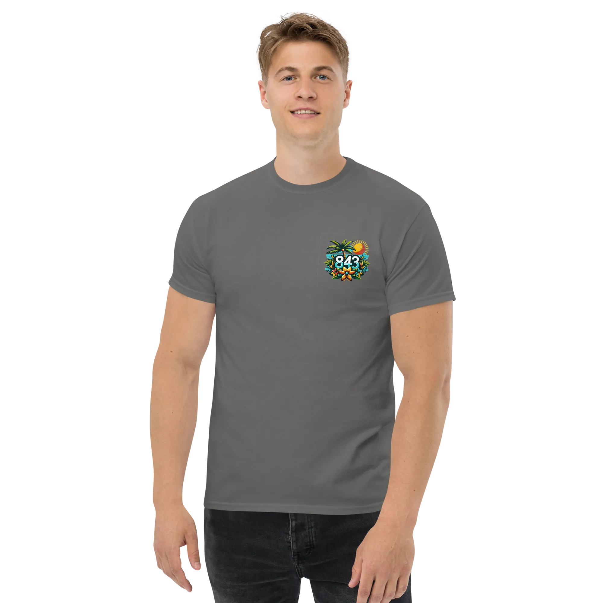 843 Little River Beer Flows Men's classic tee