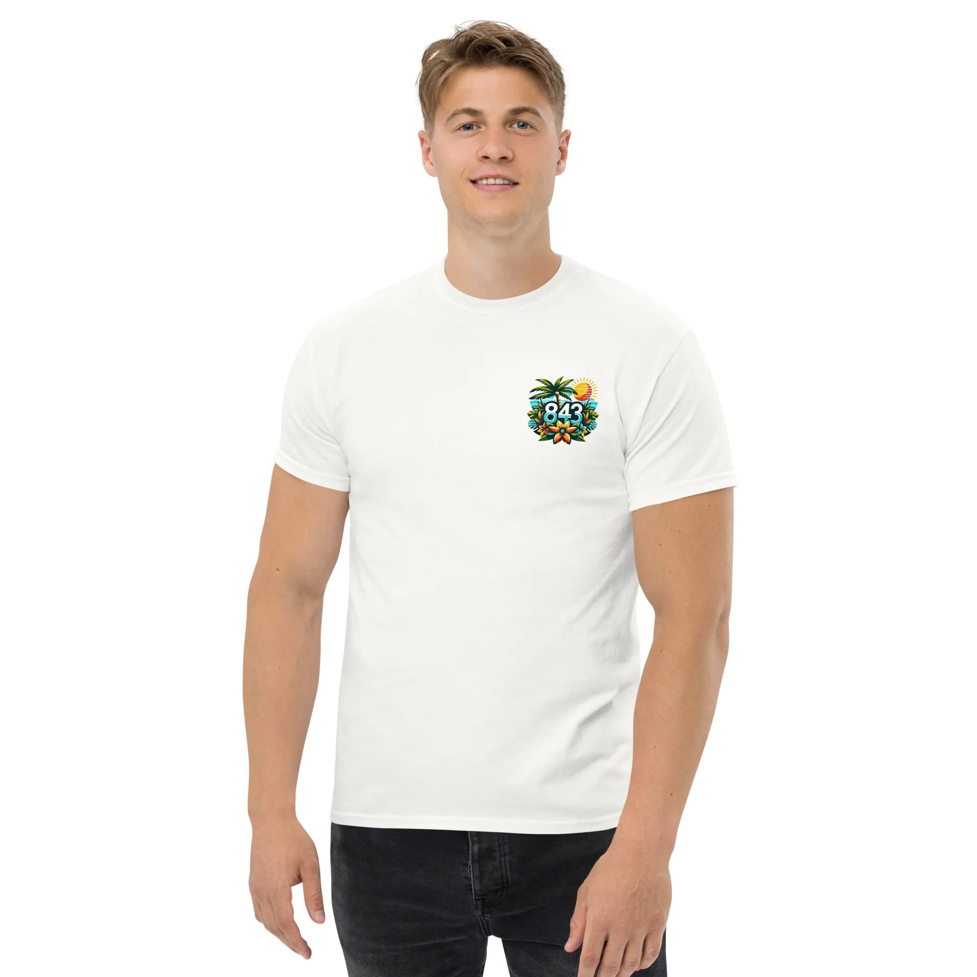 843 Little River Beer Flows Men's classic tee