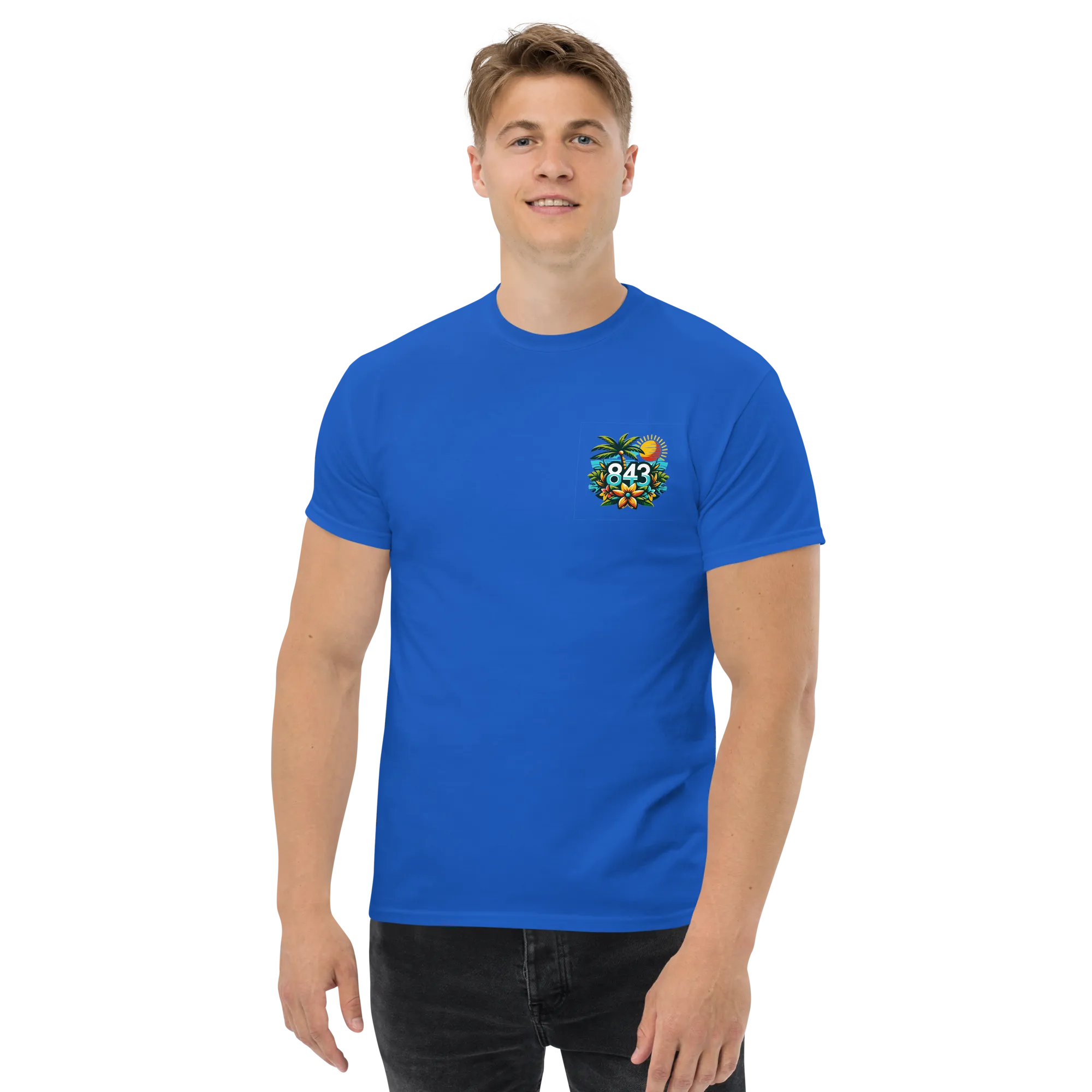 843 Little River Beer Flows Men's classic tee