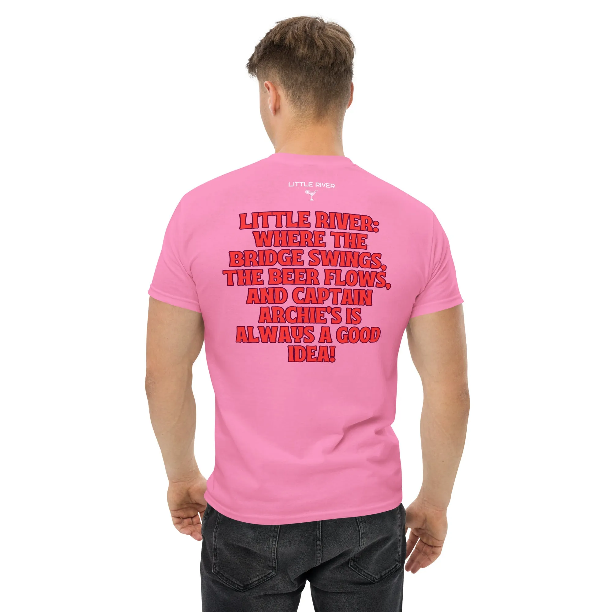 843 Little River Beer Flows Men's classic tee