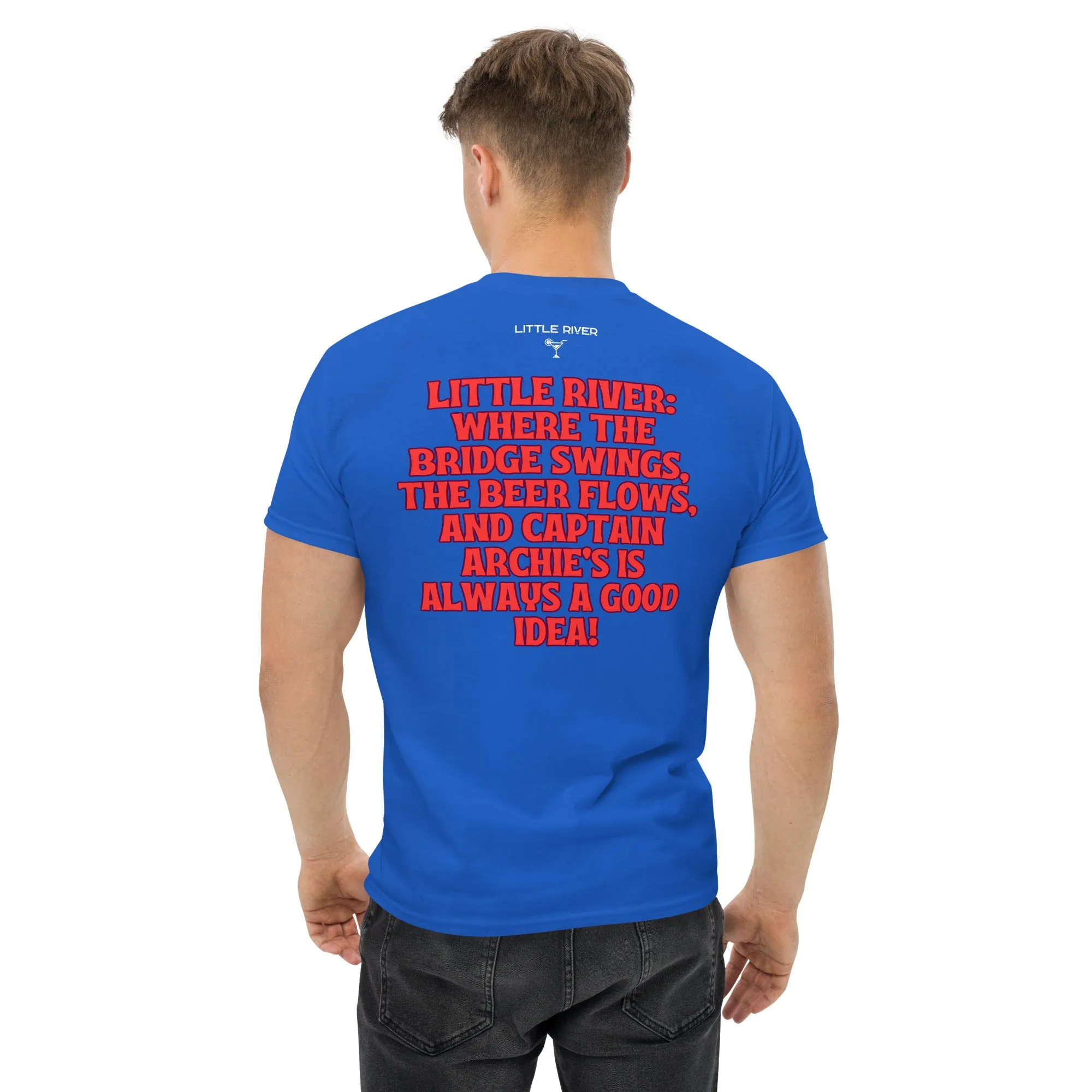843 Little River Beer Flows Men's classic tee