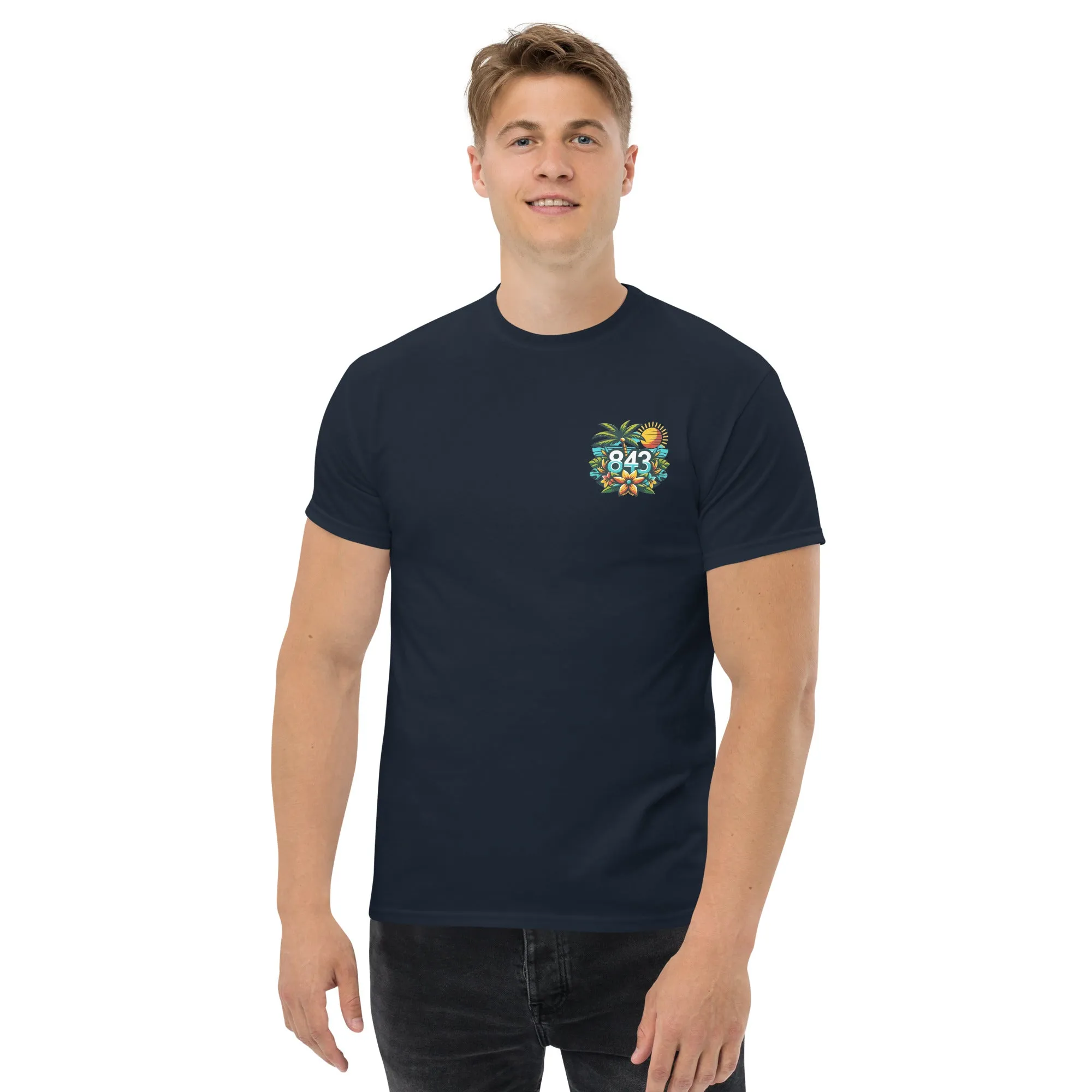843 Little River Beer Flows Men's classic tee