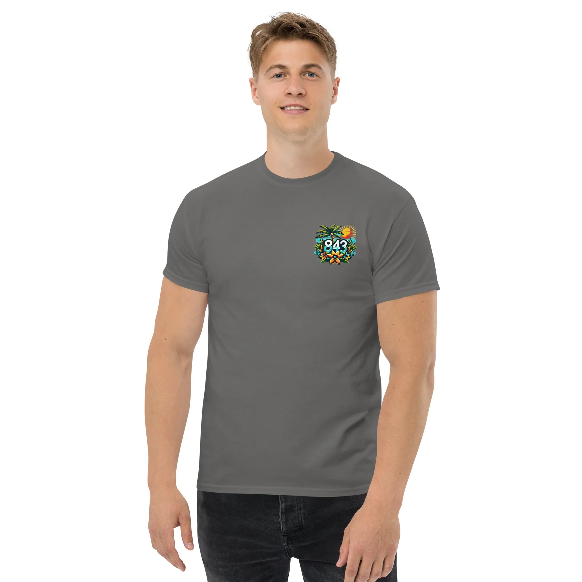 843 Little River Beer Flows Men's classic tee