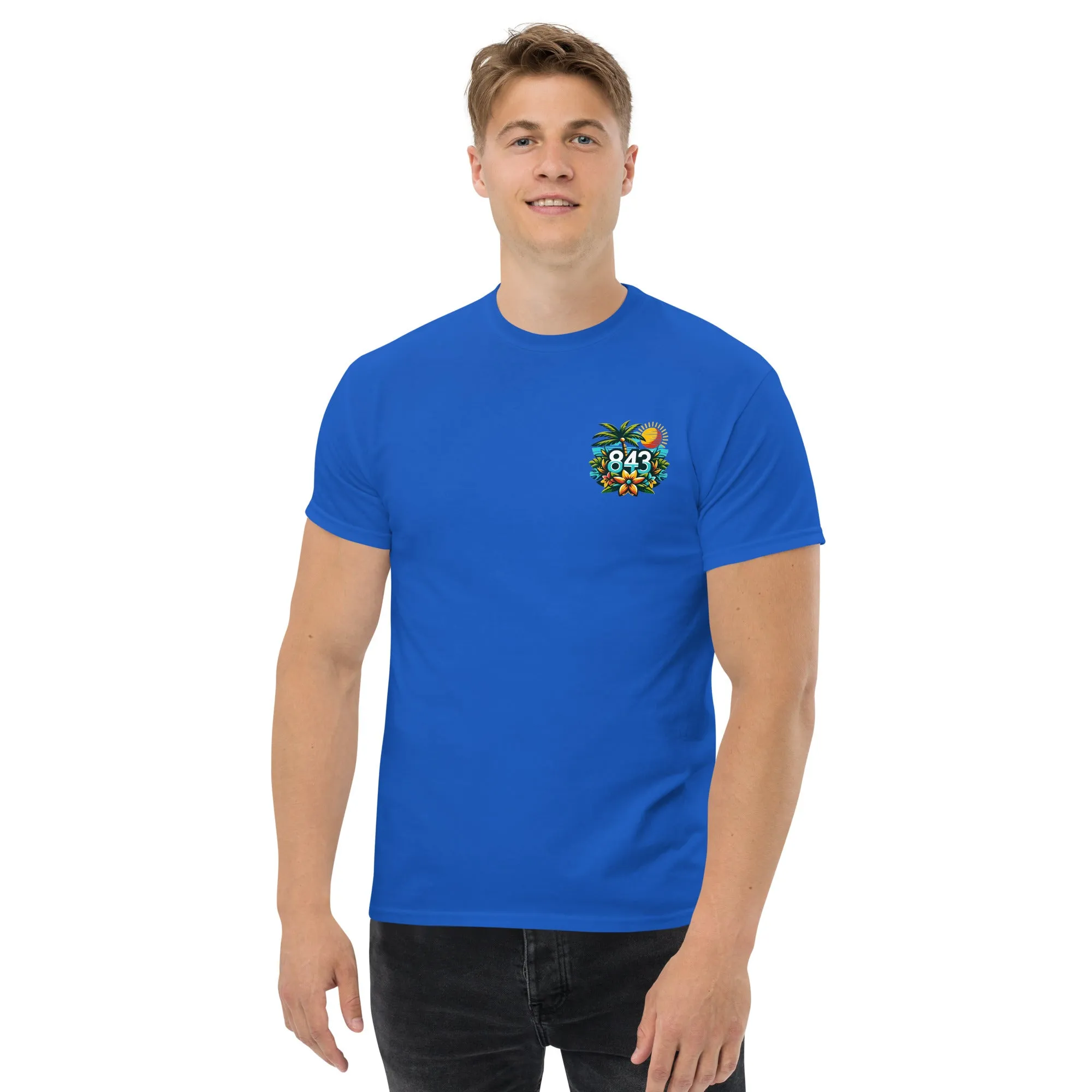 843 Little River Beer Flows Men's classic tee
