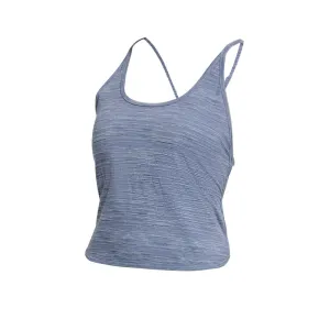 Acid Wash Cross Back Yoga Tank