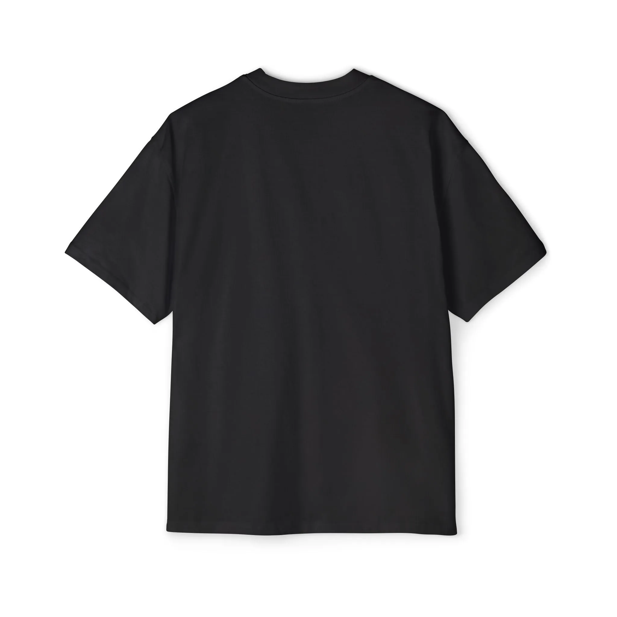 Aftrz Classics Heavy Oversized Short Sleeve T-Shirt - Black with Tan Logo