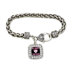 All About That Base Softball Clamp Bracelet