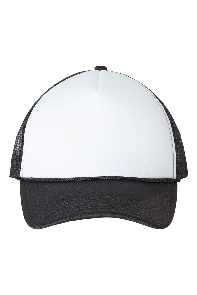 All The Hearts Mama Red Foam Mesh Back Trucker Cap