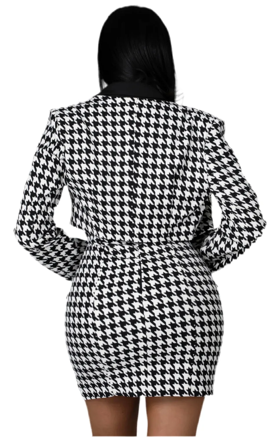 Alma Crop Jacket-Dress Set