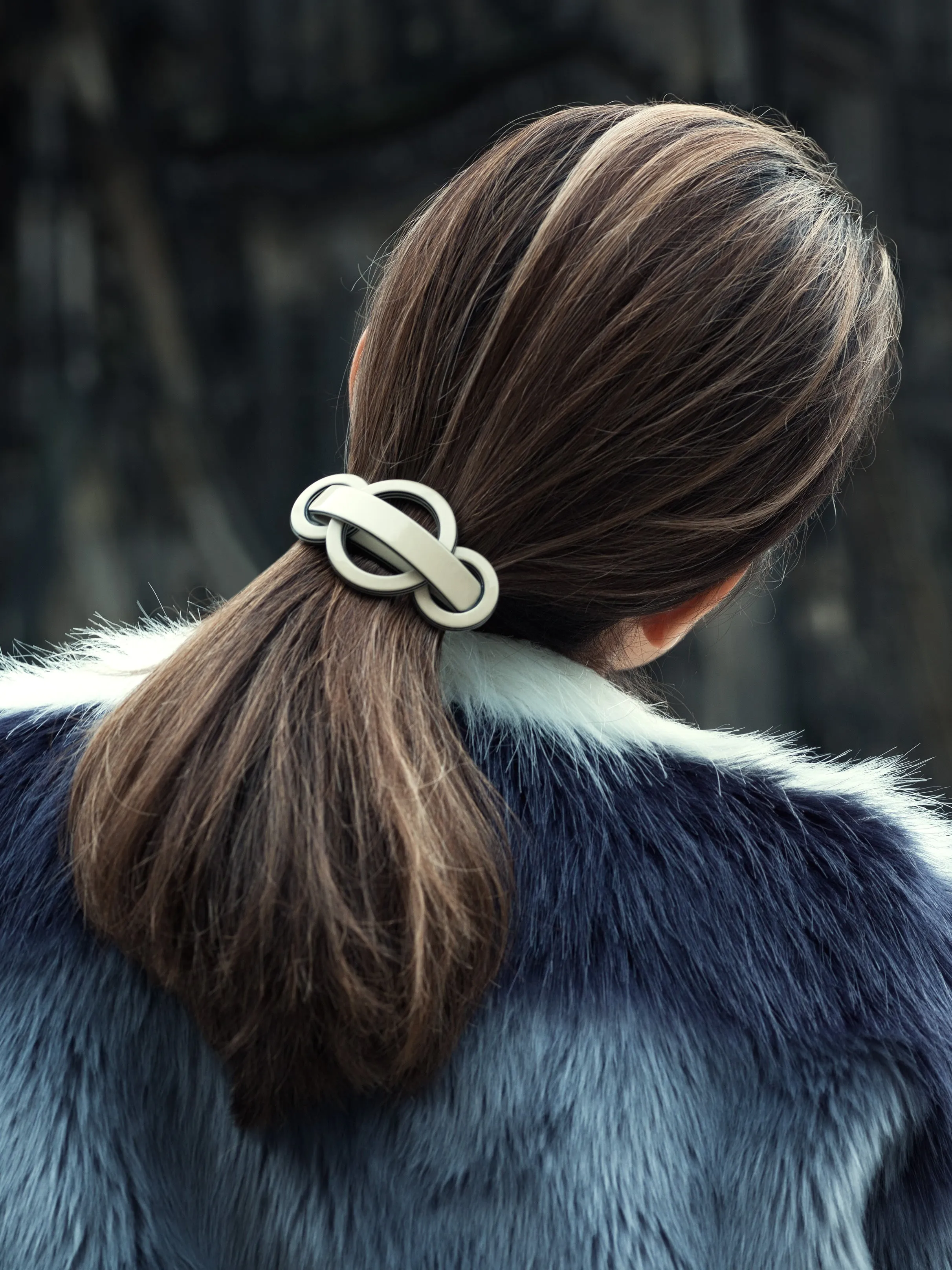Anneaux Damier Hair Clip