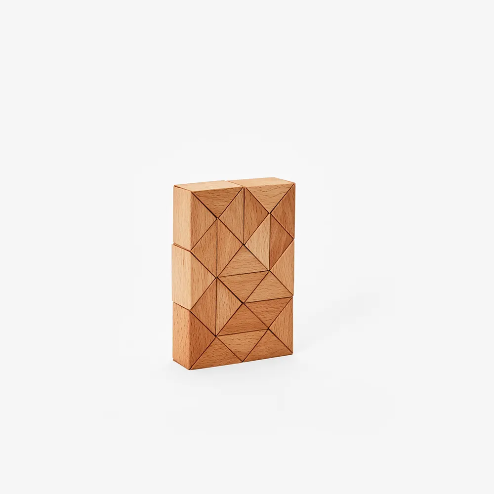 AREAWARE Snake Blocks Small - Natural