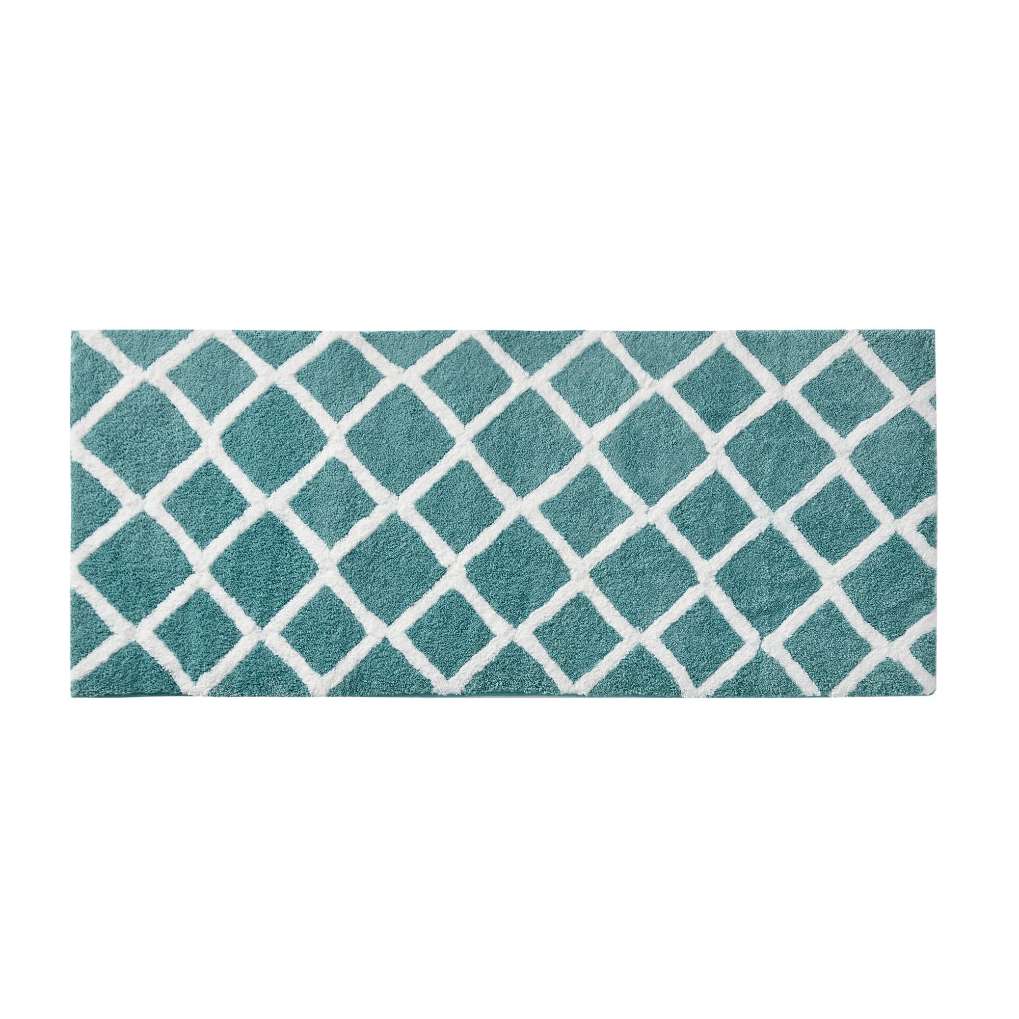 Arlo Reversible High Pile Tufted Microfiber Bath Rug