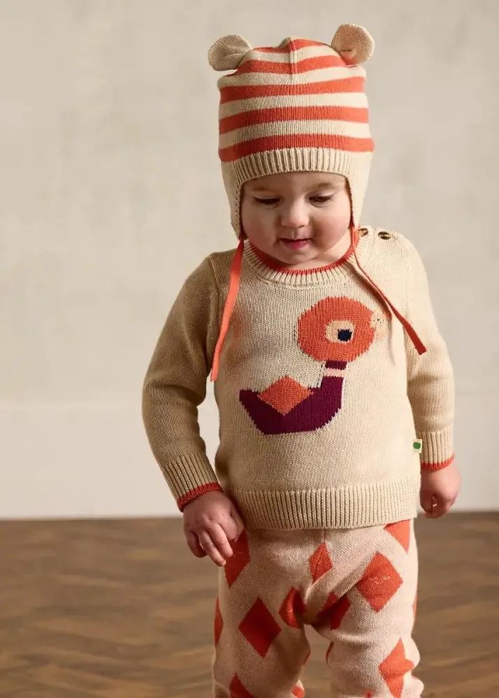 Arwen - Oatmeal Duck Knit Sweater