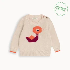 Arwen - Oatmeal Duck Knit Sweater