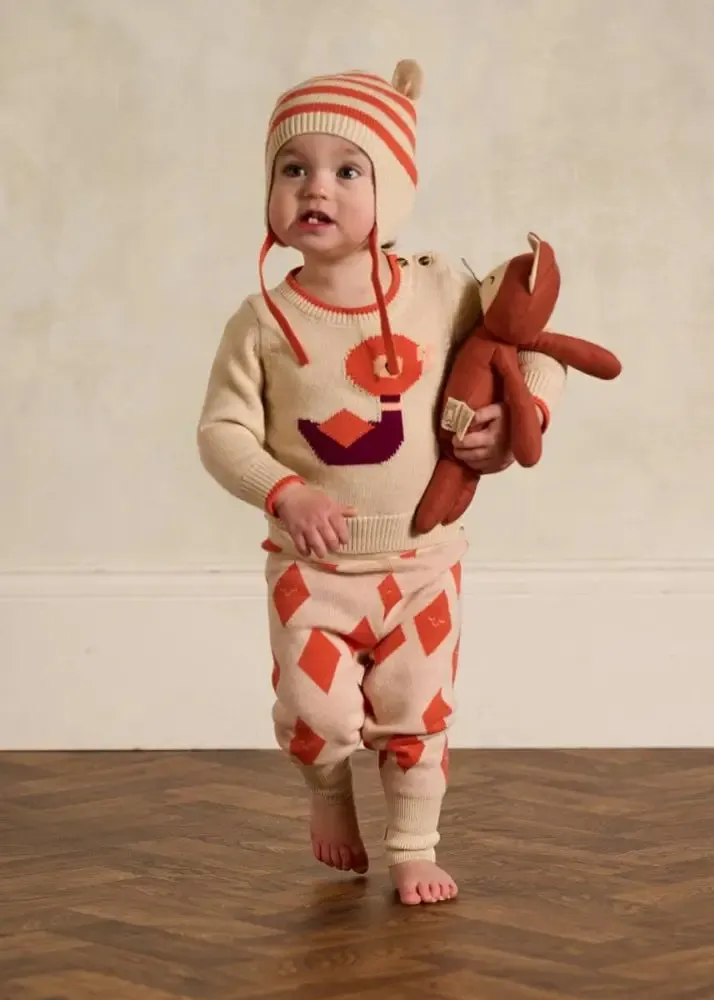 Arwen - Oatmeal Duck Knit Sweater