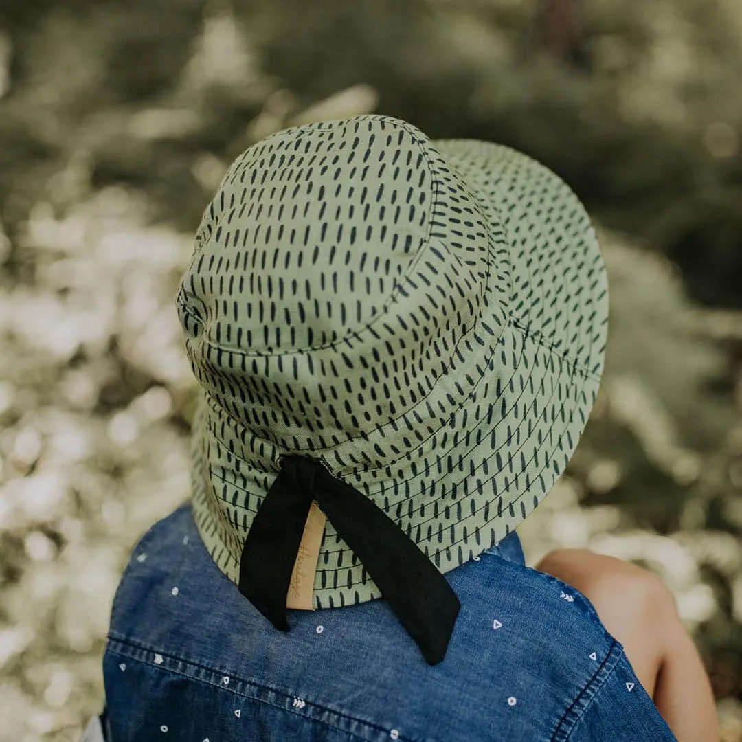 Bedhead Heritage Reversible Explorer Hat- Billie/Ebony S