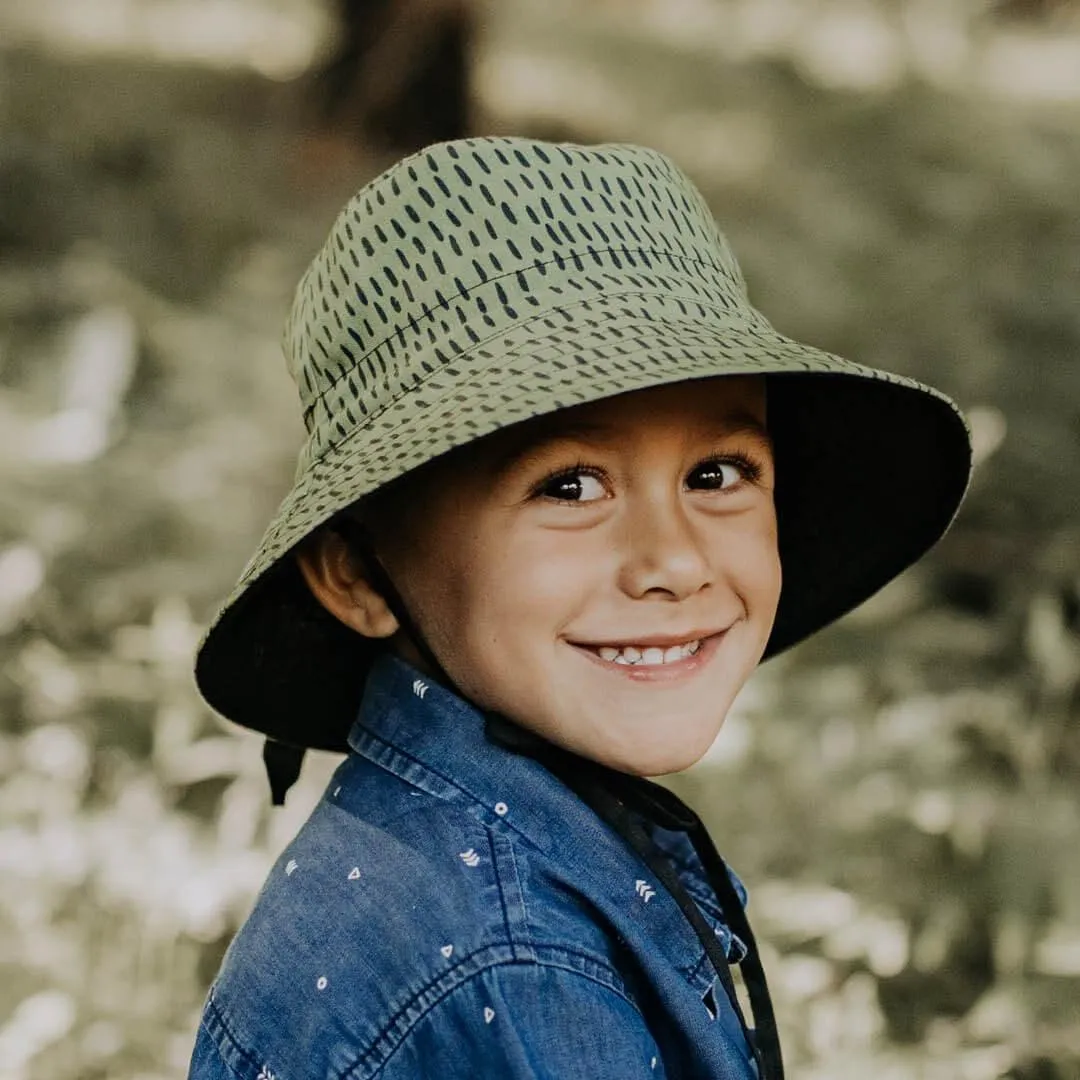 Bedhead Heritage Reversible Explorer Hat- Billie/Ebony S