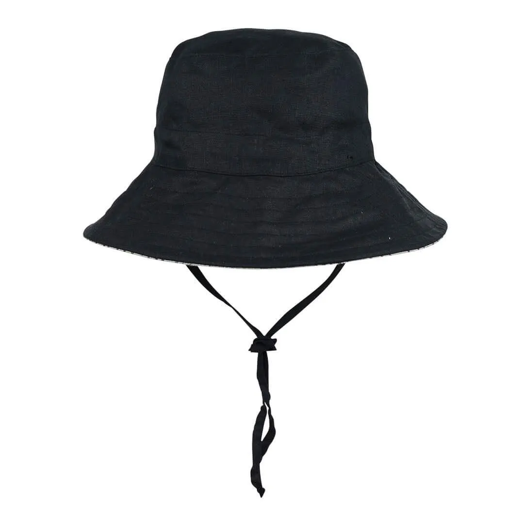 Bedhead Heritage Reversible Explorer Hat- Billie/Ebony S