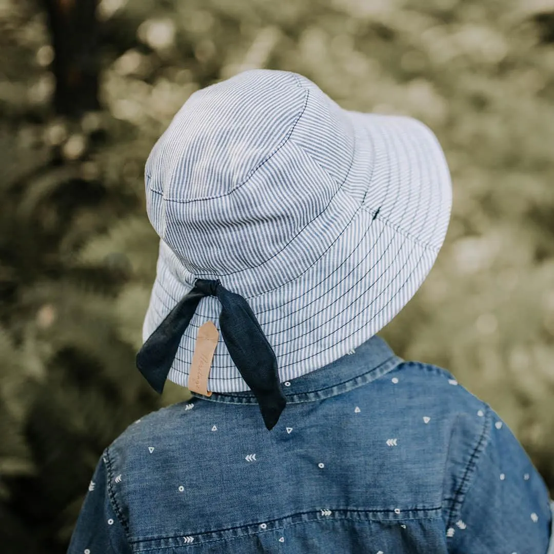 Bedhead Heritage Reversible Explorer Hat- Charlie/Indigo S