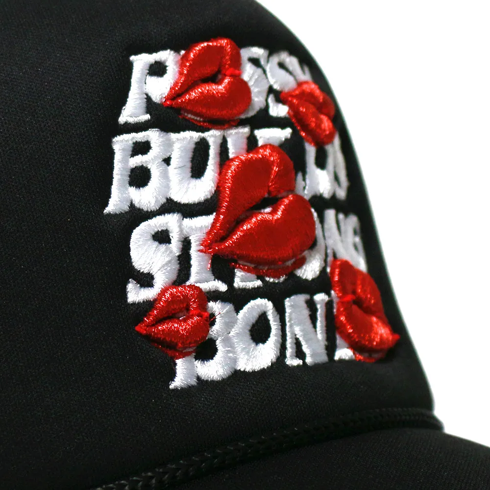 BLACK PBSB TRUCKER HAT
