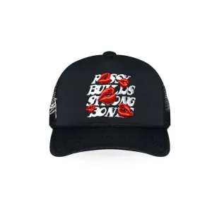 BLACK PBSB TRUCKER HAT