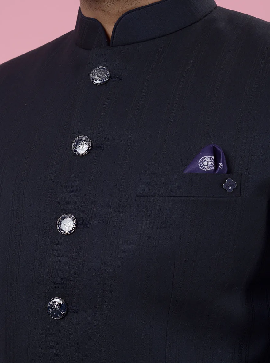 Blue Jodhpuri Suit | JadeBlue