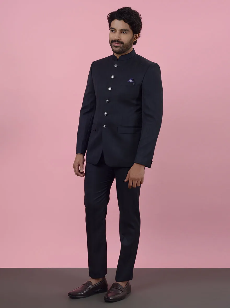 Blue Jodhpuri Suit | JadeBlue