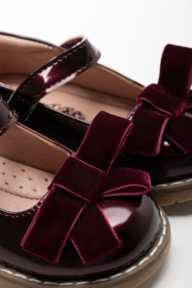 Bow Shoe Burgundy