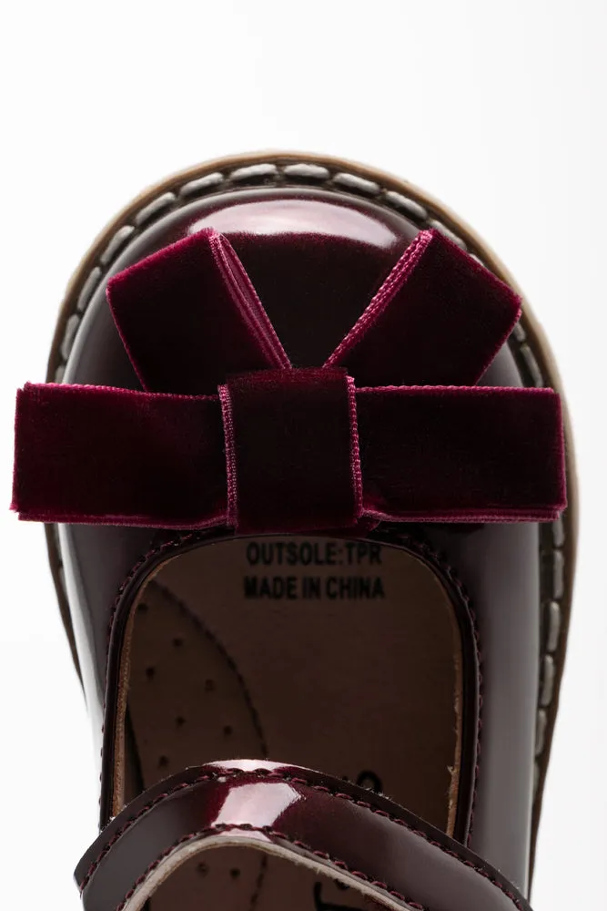 Bow Shoe Burgundy