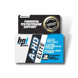 BPI Sports A-HD Elite (30 Capsules) Exp Aug 2027