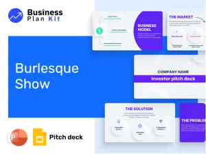 Burlesque Show Pitch Deck Example