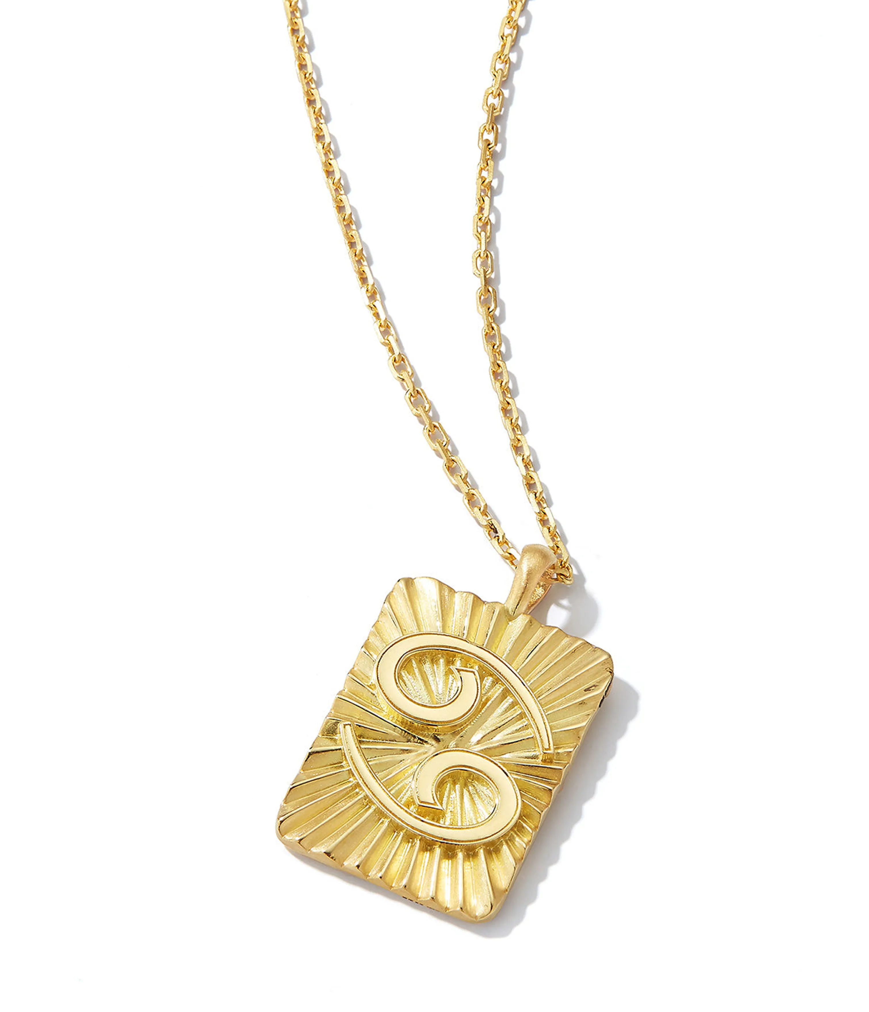 Cancer Zodiac Pendant Necklace