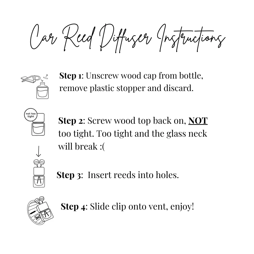 Car Diffuser | Peppered Petal