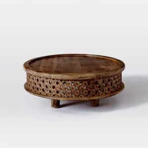 Carved Wood Coffee Table